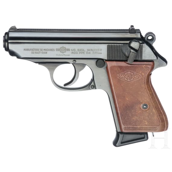 Manurhin Mod. PPK, in Polizeitasche