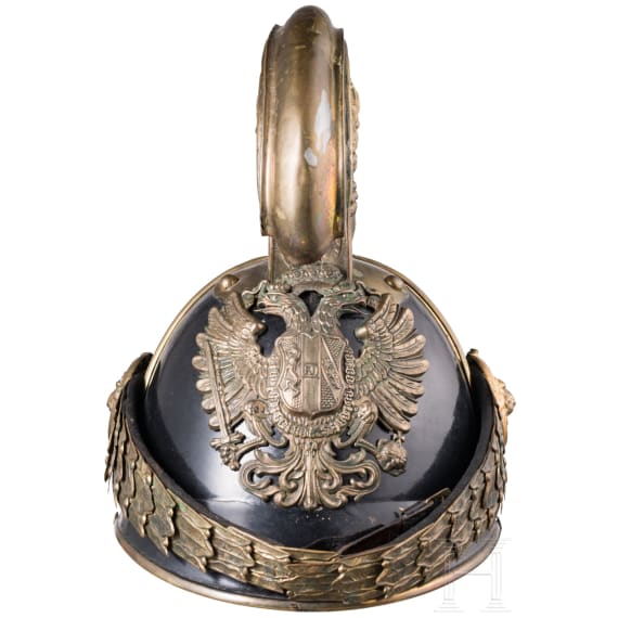 Helm M 1850 f&uuml;r Offiziere der Dragoner