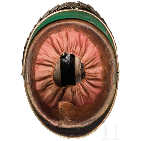 Helm M 1850 f&uuml;r Offiziere der Dragoner