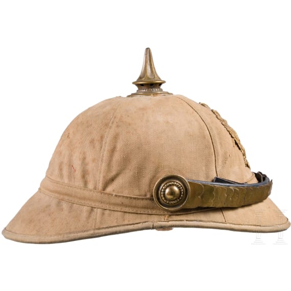 Korkhelm f&uuml;r Mannschaften der k. k. Gendarmerie, um 1900