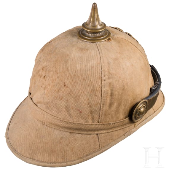 Korkhelm f&uuml;r Mannschaften der k. k. Gendarmerie, um 1900