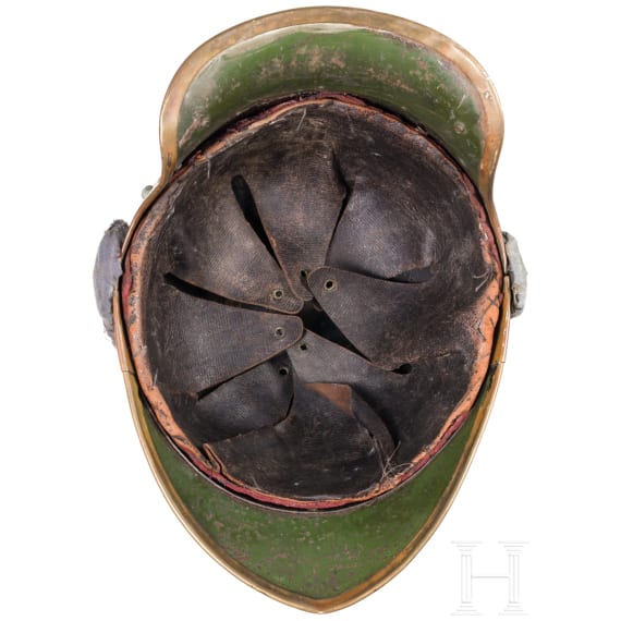 Dragoon helmet reused by the infantry around 1915