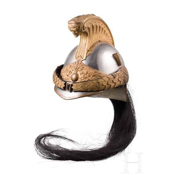 Helm M 1872/74 f&uuml;r Offiziere der Dragoner