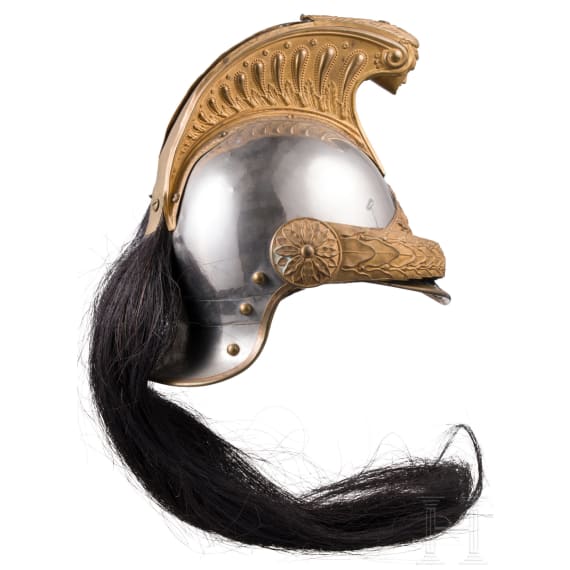 Helm M 1872/74 f&uuml;r Offiziere der Dragoner