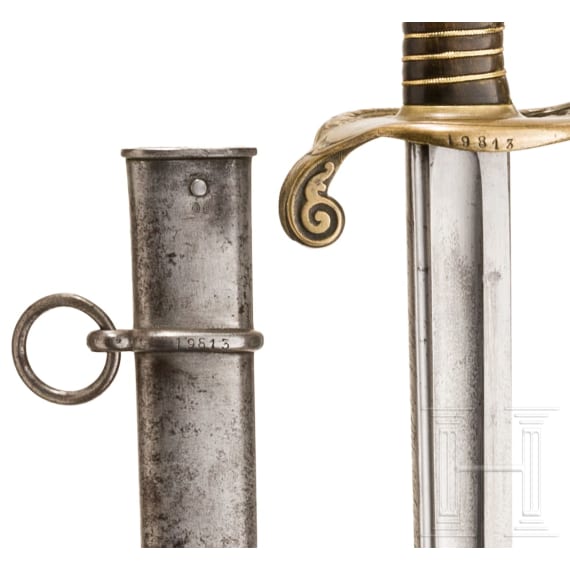 S&auml;bel M 1845 f&uuml;r Offiziere der Infanterie