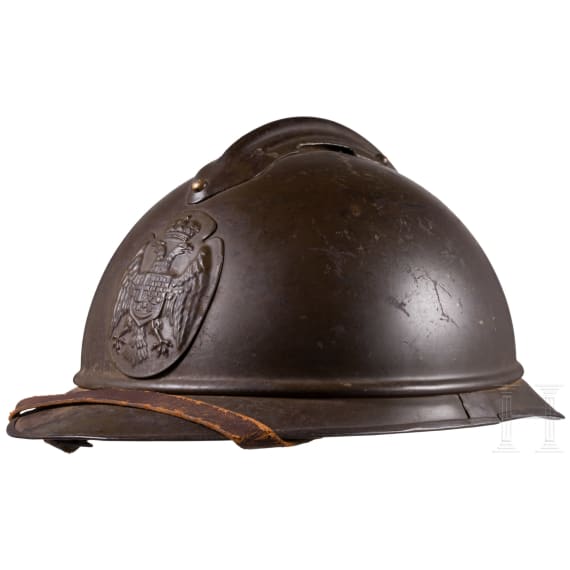 Stahlhelm M 15 (Adrian) der jugoslawischen Armee