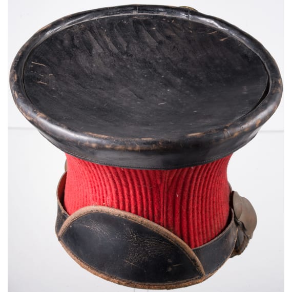 A Shako for members of the 2nd Cavalry Regiment, 19th/early 20th century