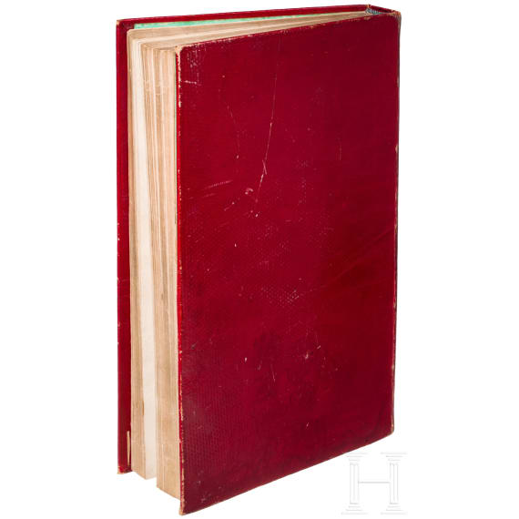 Erstausgabe von &bdquo;Er&ouml;ffnete J&auml;ger-Practica, oder der wohlge&uuml;bte und erfahrne J&auml;ger", Heinrich Wilhelm D&ouml;bel, Leipzig, Johann Samuel Heinsius, 1746