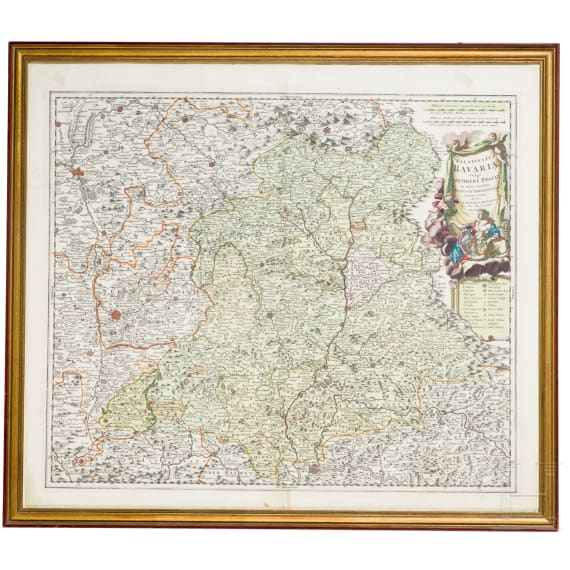Drei historische Landkarten, 16. / fr&uuml;hes 18. Jhdt.