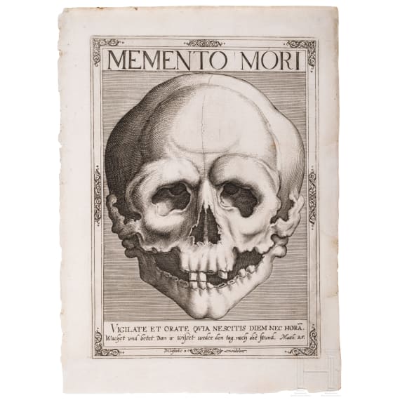 Matth&auml;us Greuter (1566-1638), Memento Mori