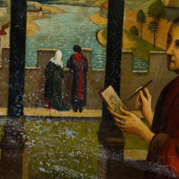 Lukas-Madonna, nach Rogier von der Weyden, fl&auml;misch, 17./18. Jhdt.