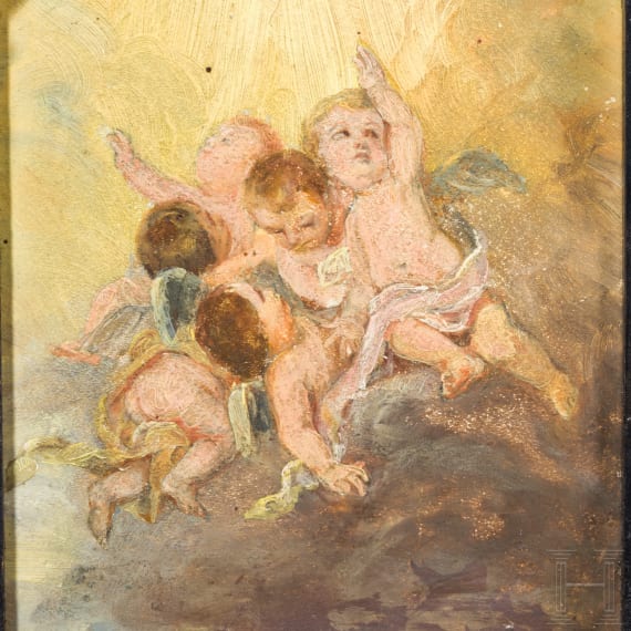 Hausaltar mit der Beweinung Christi, Italien oder s&uuml;ddeutscher Raum, 18. Jhdt.