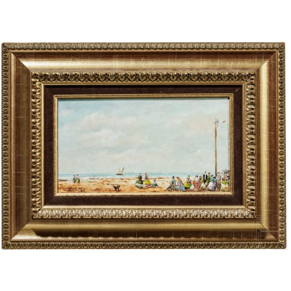 Pierre Callet, "On the Riviera", France, ca. 1900