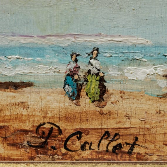 Pierre Callet, "On the Riviera", France, ca. 1900