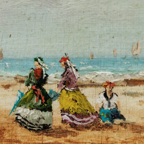 Pierre Callet, "On the Riviera", France, ca. 1900