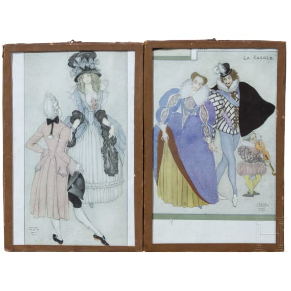 A small graphic collection, German, 18th&ndash;20th century