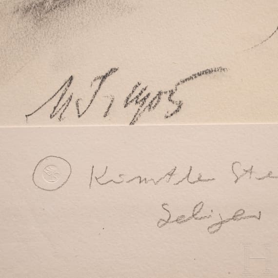Max Seliger (1865&ndash;1920), Four Drawings, German, ca. 1900