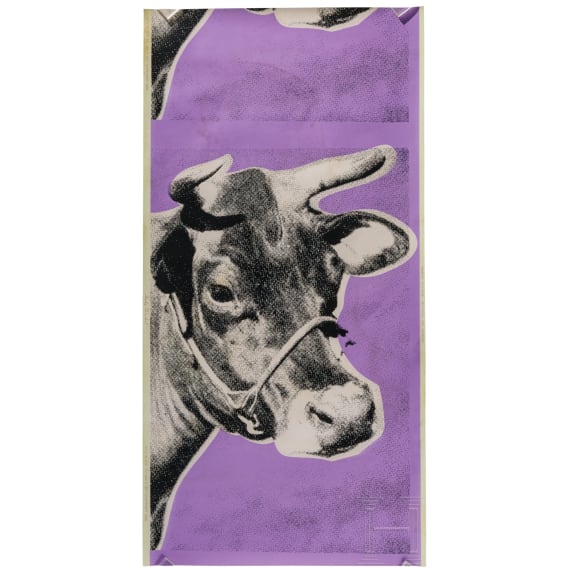 "Cow", exhibition poster, Andy Warhol (Pittsburgh 1928 &ndash; 1987 New York), 1976, screen-print in colors on wove wall paper