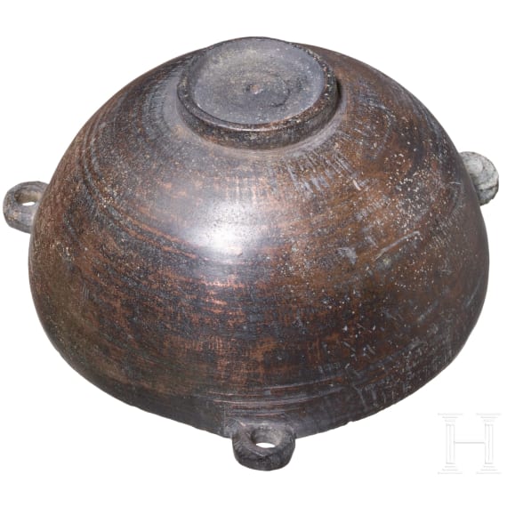 A bronze censer, circa 1190 - 1210 AD