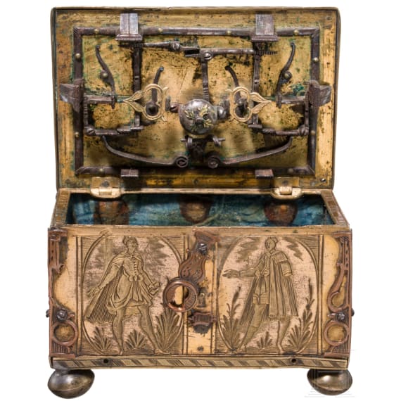 A Michel Man casket, Nuremberg, circa 1610/20