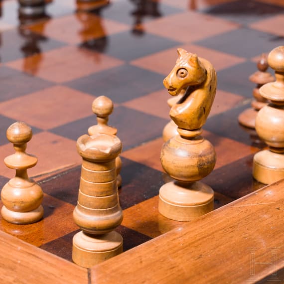 A baroque game board, probably German, 18th century