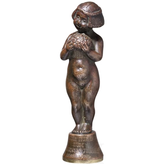 A bronze seal, gift to Arthur Nikisch, Leipzig, 1920