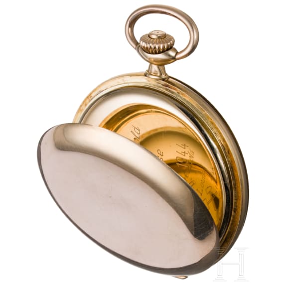 A 14ct gold pocket watch Savonette "Favor", German, circa 1900
