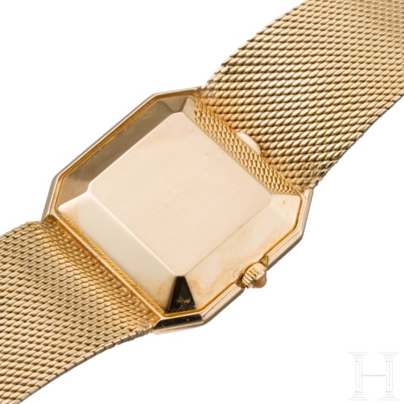 A man's 18-carat gold automatic wristwatch &ndash; Omega De Ville, circa 1960