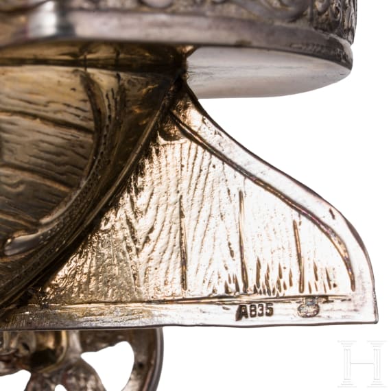 A gilt-silver ship, Belgium, after 1942