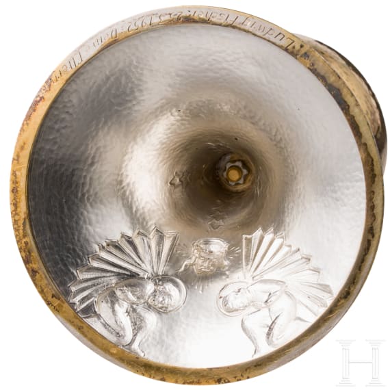 Kelch mit Patene, wohl Herbert Zeitner (1924 Meister - 1988), Hanau/Berlin, um 1924