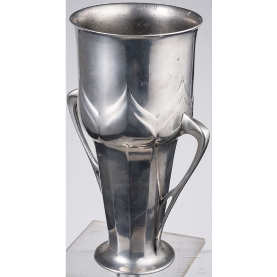 Jugendstil-Vase, K&ouml;ln, Orivit-Metallwarenfabrik, um 1910