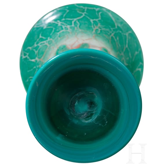 Vase "Ikora-Kristall", Karl Wiedmann (Dekor), Geislingen, WMF, um 1928