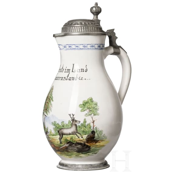 Jagdlicher Krug, Gmunden, 20. Jhdt.