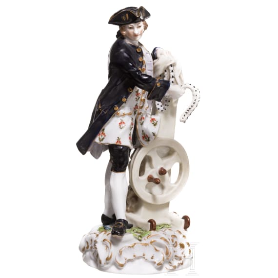 Kavalier als Seiler, Frankenthal, um 1760