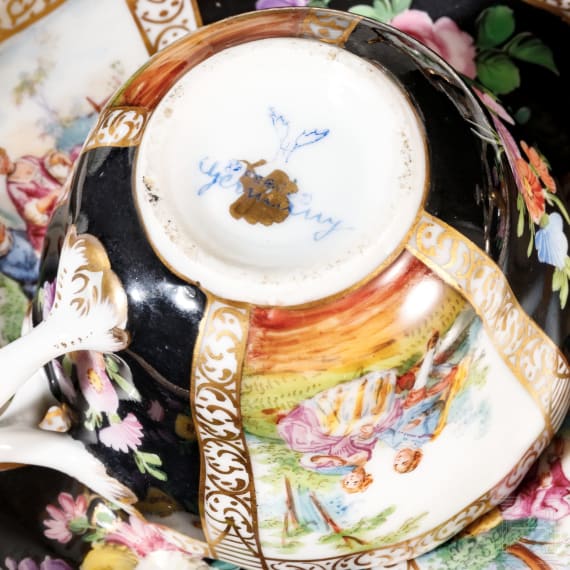 Teeservice, Dresden, Franziska Hirsch, 1901-30