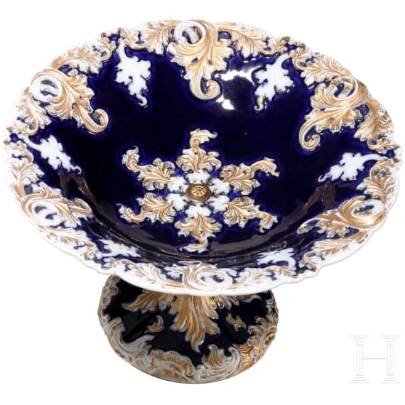 Prunk-Tazza (Tafelaufsatz), Meissen, um 1810