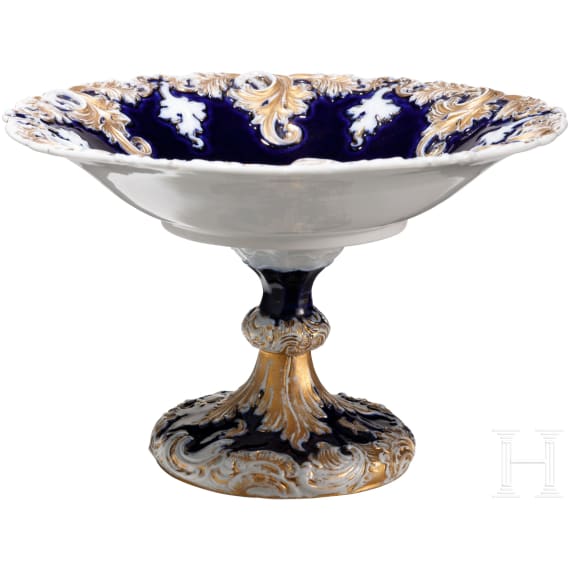 Prunk-Tazza (Tafelaufsatz), Meissen, um 1810