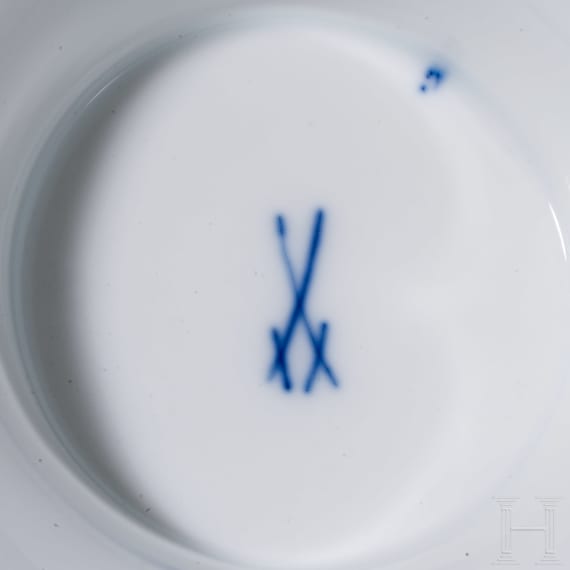 10-teiliges Service B-Form, Meissen, circa 1934