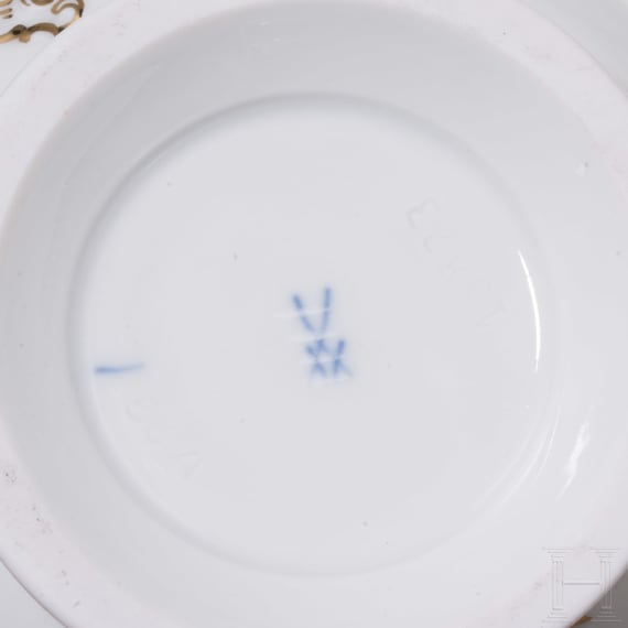 20-teiliges Porzellanservice, B-Form, Meissen, um 1924
