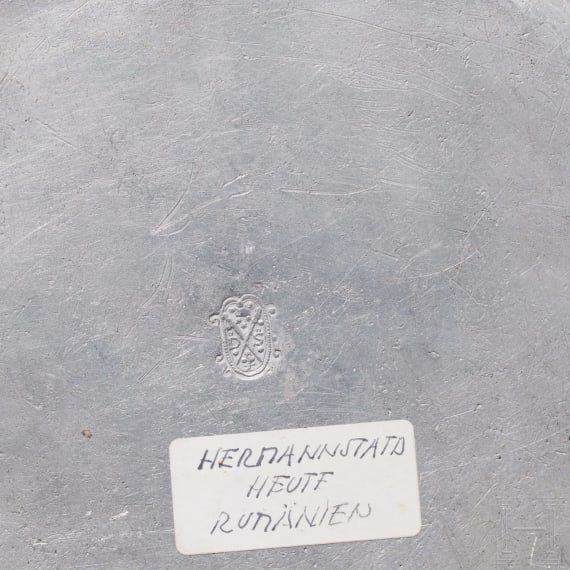 Five German Pewter plates, 17th/18th century