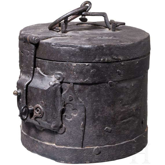 A German late gothic alms box, 1st half of the 16th century