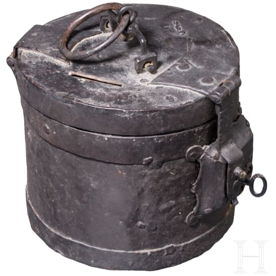 A German late gothic alms box, 1st half of the 16th century