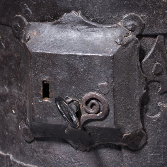 A German late gothic alms box, 1st half of the 16th century