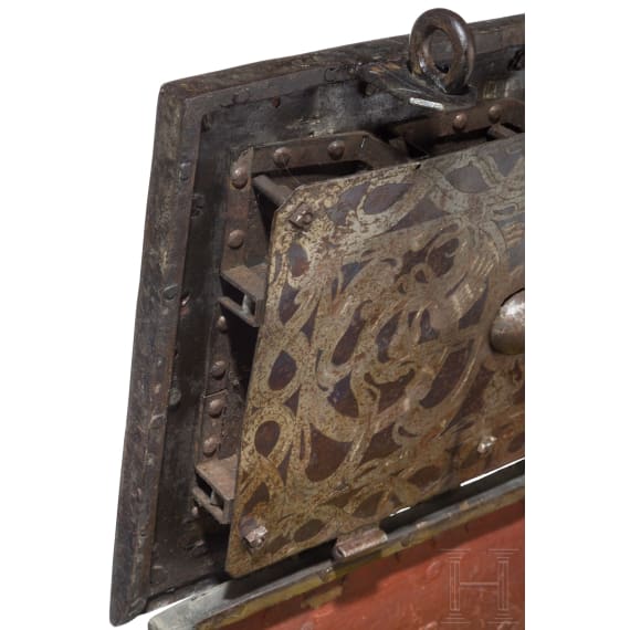 A small armada chest, Nuremberg, mid-18th century