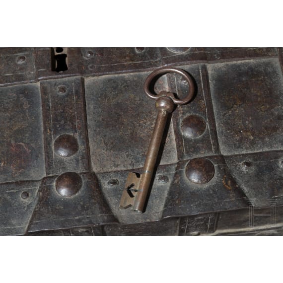 A small armada chest, Nuremberg, mid-18th century