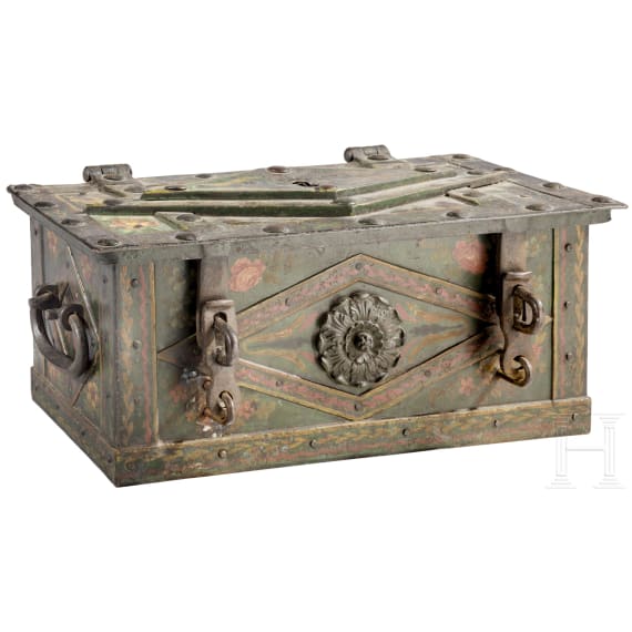 A small German armada chest, 18th century
