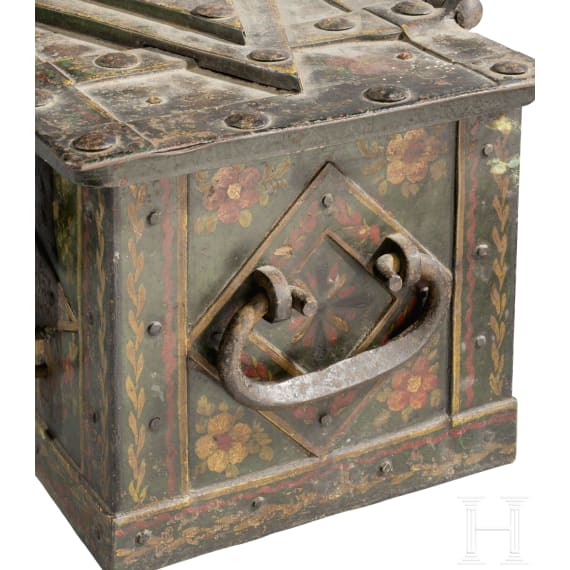 A small German armada chest, 18th century