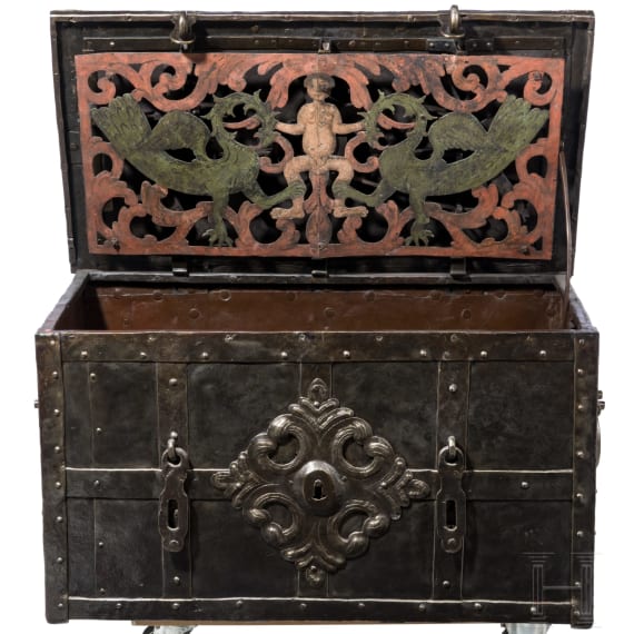 A German armada chest, 2nd half of the 17th century