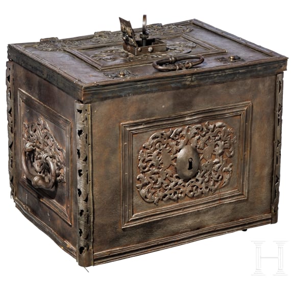 A German armada chest, 1st half of the 18th century