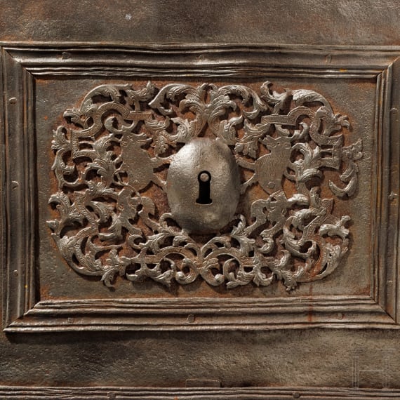 A German armada chest, 1st half of the 18th century